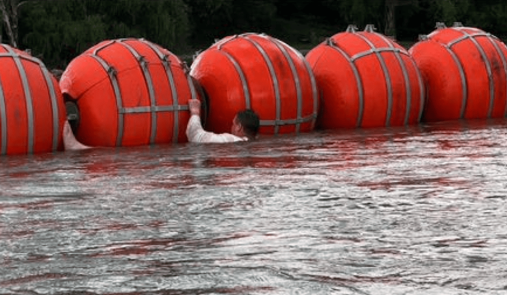 Greg Abbott installs Texas border river buoy wall despite lawsuit